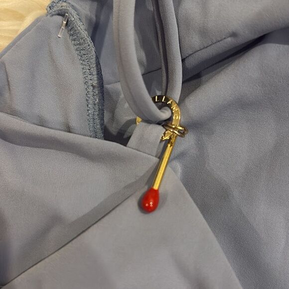 Stella McCartney Infinity Blue One Piece Wrap Swimsuit - Picture 6 of 13